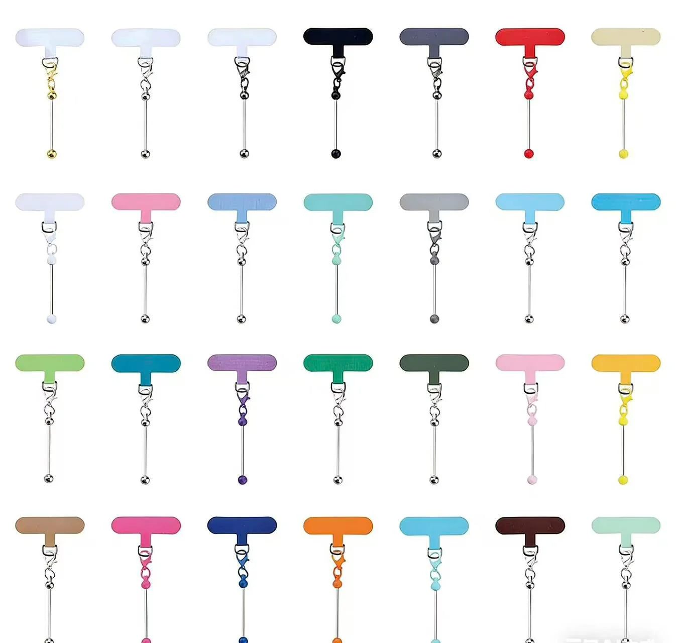 DIY beadable phone chians